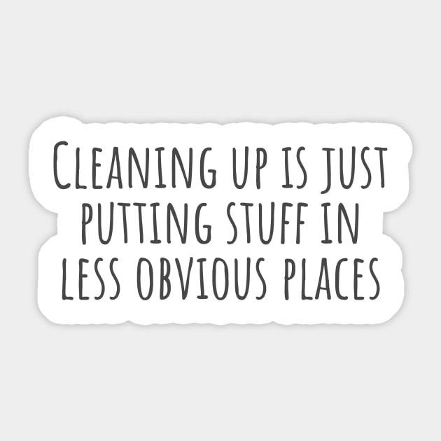 Cleaning Up Sticker by ryanmcintire1232